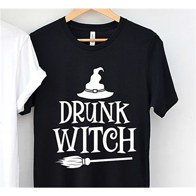 Футболка женская приталенная  Drunk Witch