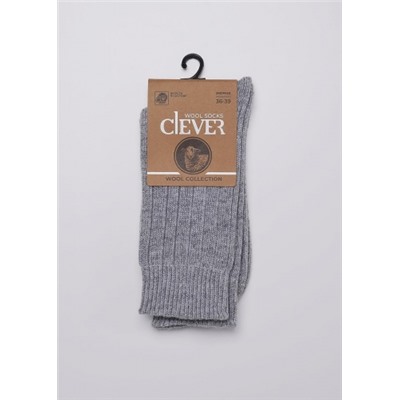 CLEVER Носки жен.шерсть лапша BM712т