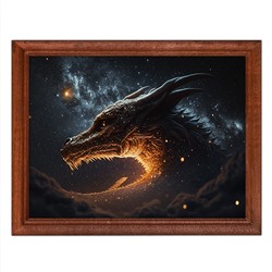 POSG-0241 Постер в рамке 23x17см Дракон