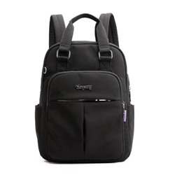 Женский текстильный рюкзак 1008-1 BLACK