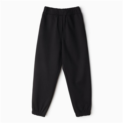 Брюки для девочки MINAKU: Casual Collection KIDS, цвет чёрный, рост 152 см