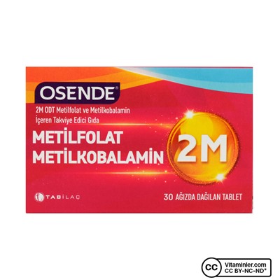 Osende 2M метилфолат метилкобаламин 30 таблеток