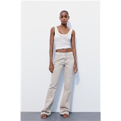 JEANS BOOTCUT TIRO BAJO