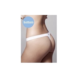 Basics 1/0201 (2) трусы жен.ЛИКВИДАЦИЯ`стринги (L / белый)