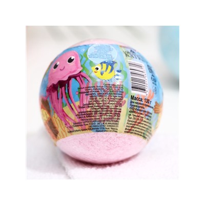 Бомбочка для ванн My little friends, с растущей игрушкой, 130 г