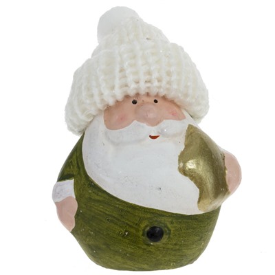 Фигурка декоративная "Дед Мороз/Ребенок/Ангел" (блок 24шт), L4,5 W3 H8 см, 9в.