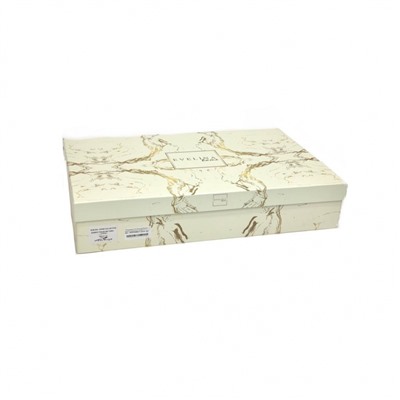 Комплект EVELINA (Покрывало+постельное белье) евро 7 предметов BATIK Y 819 крем (Акция)