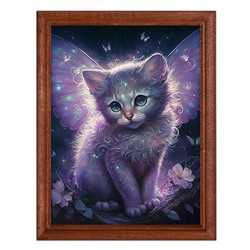 POSV-0311 Постер в рамке 17x23см Котёнок