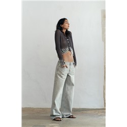 JEANS Z1975 WIDE LEG TIRO MEDIO