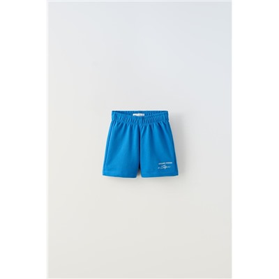 CONJUNTO FELPA SUDADERA Y BERMUDA BORDADO