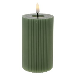 Изделие декоративное "Свеча" (подсветка, 2xААА н/п), L7,5 W7,5 H17 см
