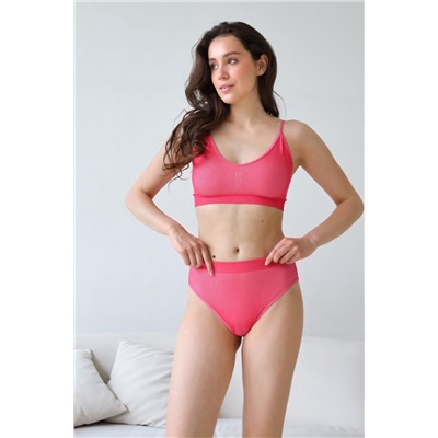 Трусы pink/bianco (розовый/белый)