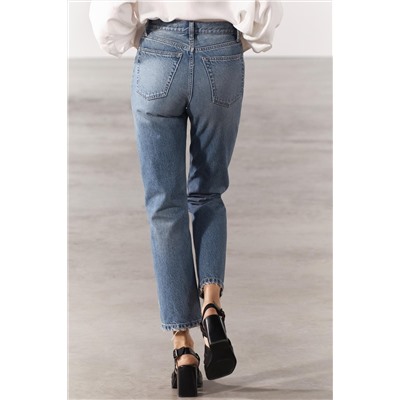 JEANS ZW COLLECTION RECTOS CROPPED TIRO MEDIO
