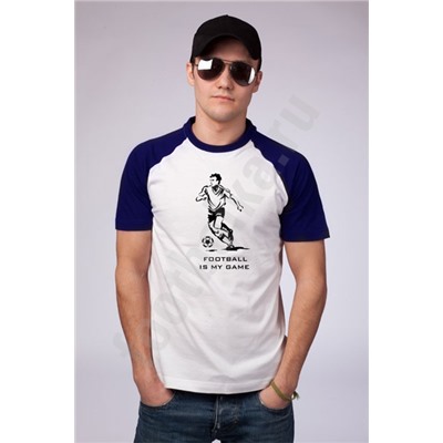 Футболка  "Football is my game"