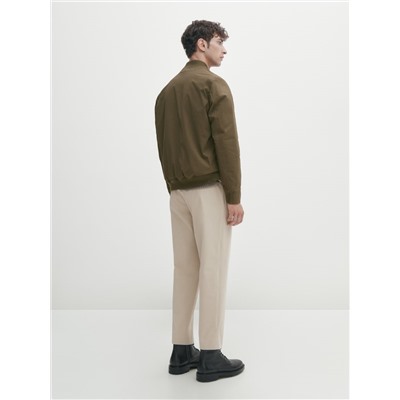 Chaqueta bomber técnica