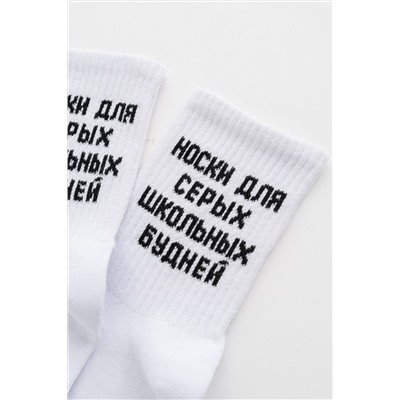 Носки детские Школьные будни (набор 2 пары)