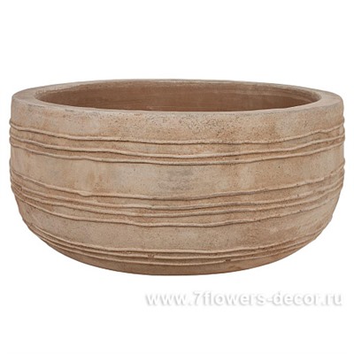 Чаша терракота Nobilis Marco "Anterra Round", D40хH19 см