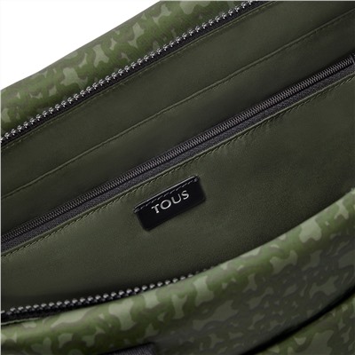 Bolsos shopper Kaos Mini Evolution Ny - caqui - 41 x 28 x 13 cm