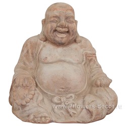 Фигура терракота Nobilis Marco "Mterra Lucky Buddha", 45х35хH44 см