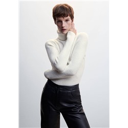 Jersey cuello vuelto -  Mujer | MANGO OUTLET España