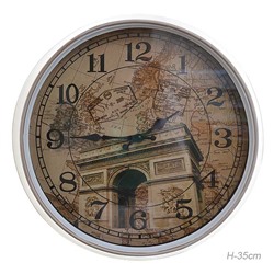 Часы настенные 35 см / 18035-5/5 /уп 20/ДЕФЕКТ КОРПУСА