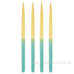 Набор свечей конических (парафин), 28 см, (4 шт)