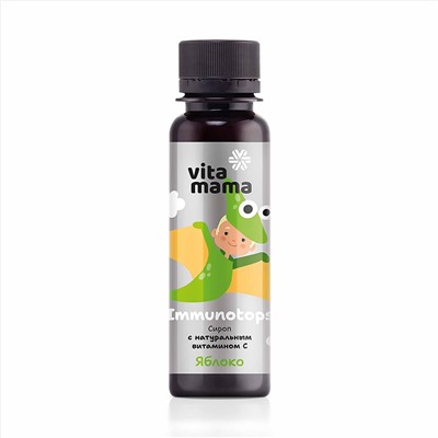 Immunotops, сироп с натуральным витамином С - Vitamama 95 мл