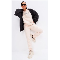 Брюки спорт F312-0851 pale beige