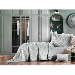 Покрывало  ZEBRA  ALL DAYS IKAT 1.5 сп (180*250)  Y870 yesil/св.зеленый (Акция)