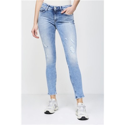 Vaquero skinny fit New Luz - Azul claro