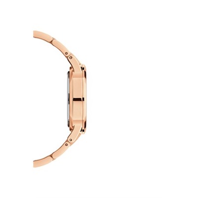 Reloj de cuarzo de acero Iconic Link - 28 mm - Rosa dorado