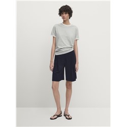 Bermuda larga pinzas conjunto
