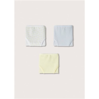 Pack 3 braguitas algodón -  Niña | MANGO OUTLET España
