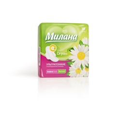 Прокладки «Милана» Ultra Dry Normal Deo Ромашка, 10 шт/уп