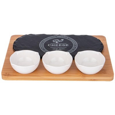 НАБОР ДЛЯ СЫРА LEFARD "FROMAGE" 5 ПРЕДМЕТА 31*23,5*1,5 СМ (КОР=12НАБ.)