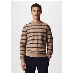 Jersey textura rayas -  Hombre | MANGO OUTLET España