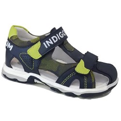 Туфли летн Indigo kids 27-009 В син\зел ( 3,0)