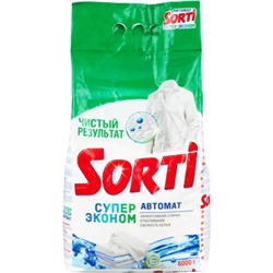 Стиральный порошок автомат Sorti (Сорти) Супер Эконом, 6 кг