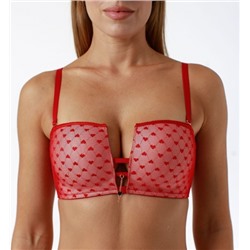 COQUETTE REVUE Бюстгальтер на поролоне бескостный HEARTS 55145-28