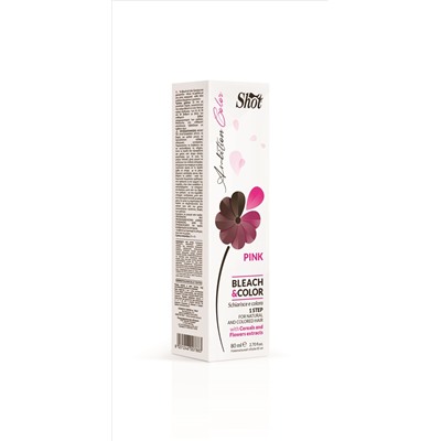 Sh Обесцвечивающий крем с пигментом - РОЗОВЫЙ 80мл (Pink)