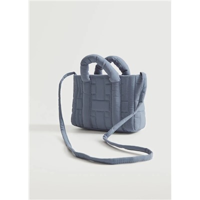 Bolso shopper acolchado -  Niña | MANGO OUTLET España