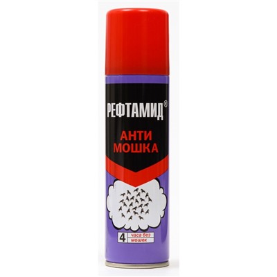 Аэрозоль репеллентный "Рефтамид", Антимошка, 145 мл