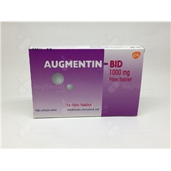 AUGMENTIN BID 1000 mg 10 film tablet (аугментин)