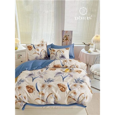 12 цветов Семейный Комплект постельного белья Boris EGYPTIAN COTTON ⭐⭐⭐ из высококачественного материала, очень мягкий и приятный на ощупь, выполнен из египетского хлопка🌱