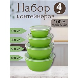 Набор контейнеров 60305 4 шт