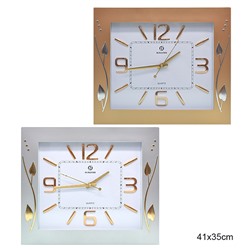 Часы настенные 41х35 см / 83975Z /уп 10/ микс