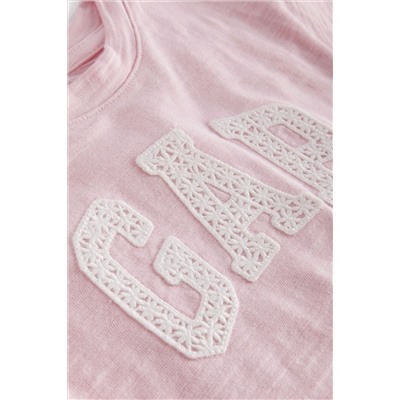 Gap Arch Logo Graphic Short Sleeve Crew Neck Baby T-Shirt (Newborn-5yrs)