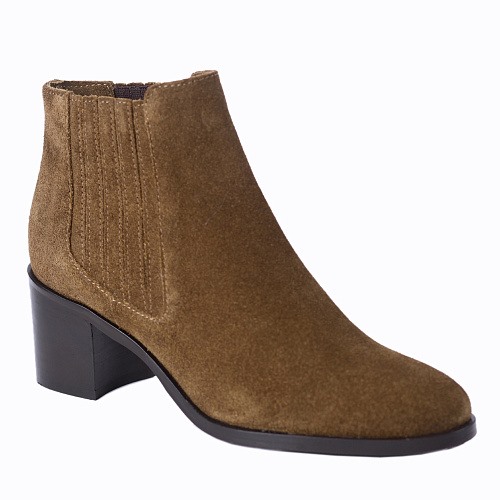 Ботинки жен КБ CLASS (KIWI) KW16254 OLIVE COW SUEDE Размеры 37