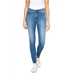 Vaquero de tiro alto skinny fit Luzien - Azul