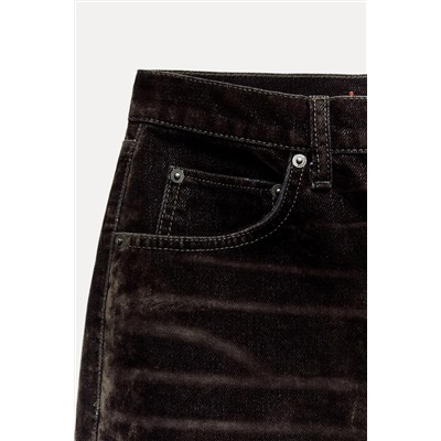 JEANS ZW COLLECTION RELAXED TIRO MEDIO TERCIOPELO